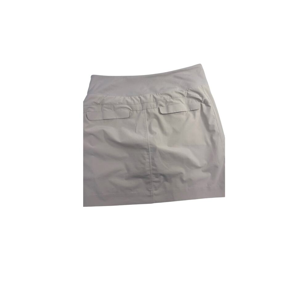 Athleta Soho Skort Size 8 Tan Golf Tennis Pickleball Athletic Skirt - Picture 3 of 6
